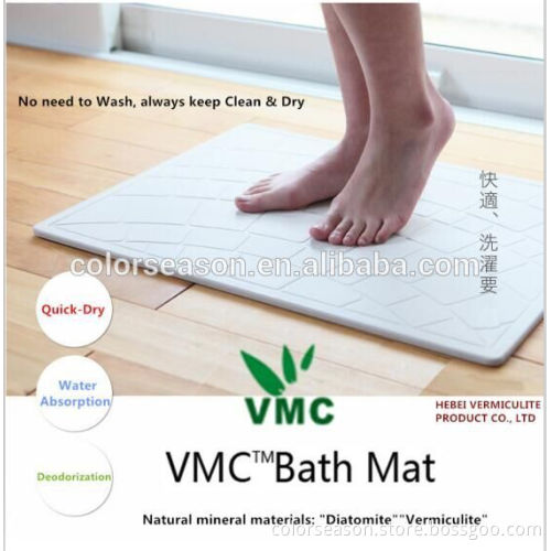 diatomite bath mat